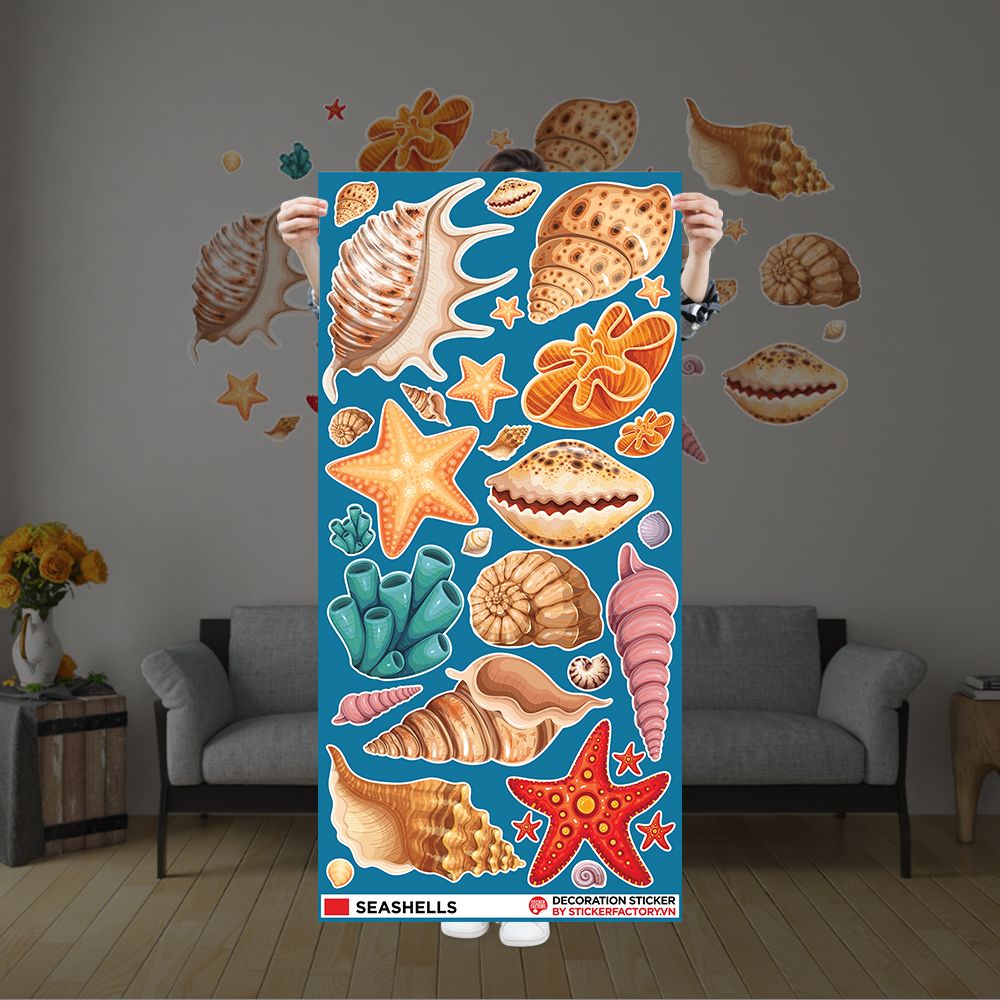 SEASHELLS - Decoration Sticker