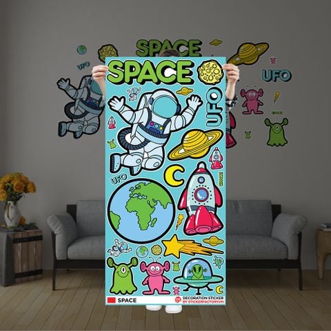  SPACE - Decoration Sticker 