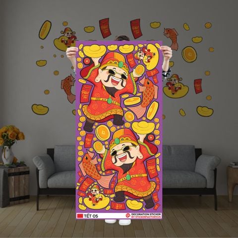  TẾT 05- Decoration Sticker 