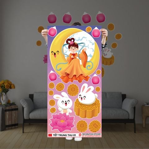  TẾT TRUNG THU 01 - Decoration Sticker 