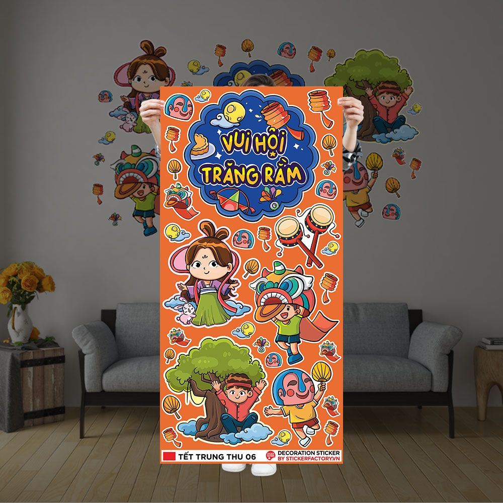 TẾT TRUNG THU 06 - Decoration Sticker