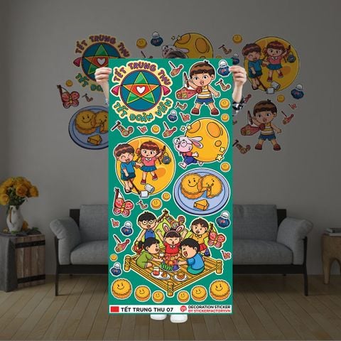  TẾT TRUNG THU 07 - Decoration Sticker 