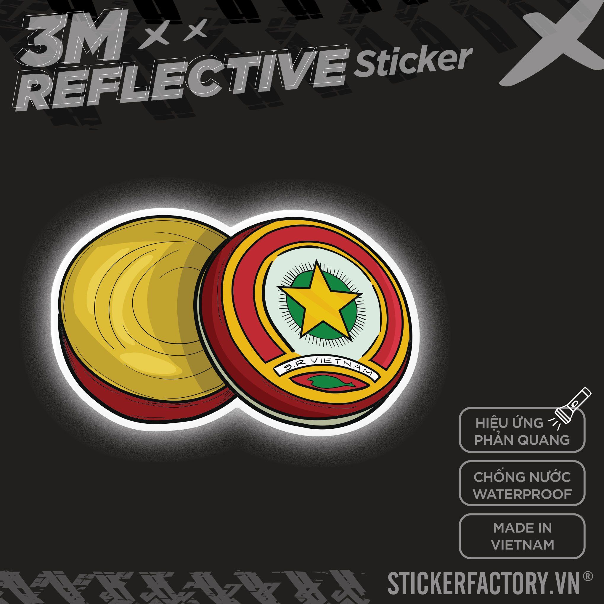 CAO SAO VANG 3M - Reflective Sticker Die-cut
