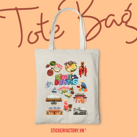  TOTE029 Bình Dương - Túi Tote Canvas Bag 