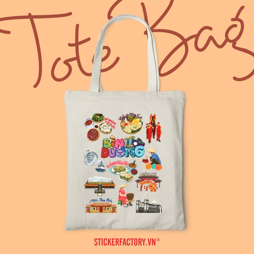 TOTE029 Bình Dương - Túi Tote Canvas Bag