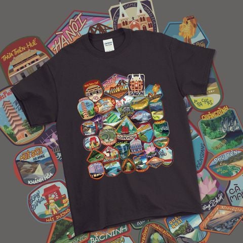  VIETNAM TRAVEL T-SHIRT 