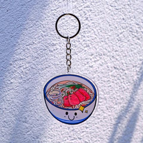  KC0019 Phở - Móc khóa Acrylic 