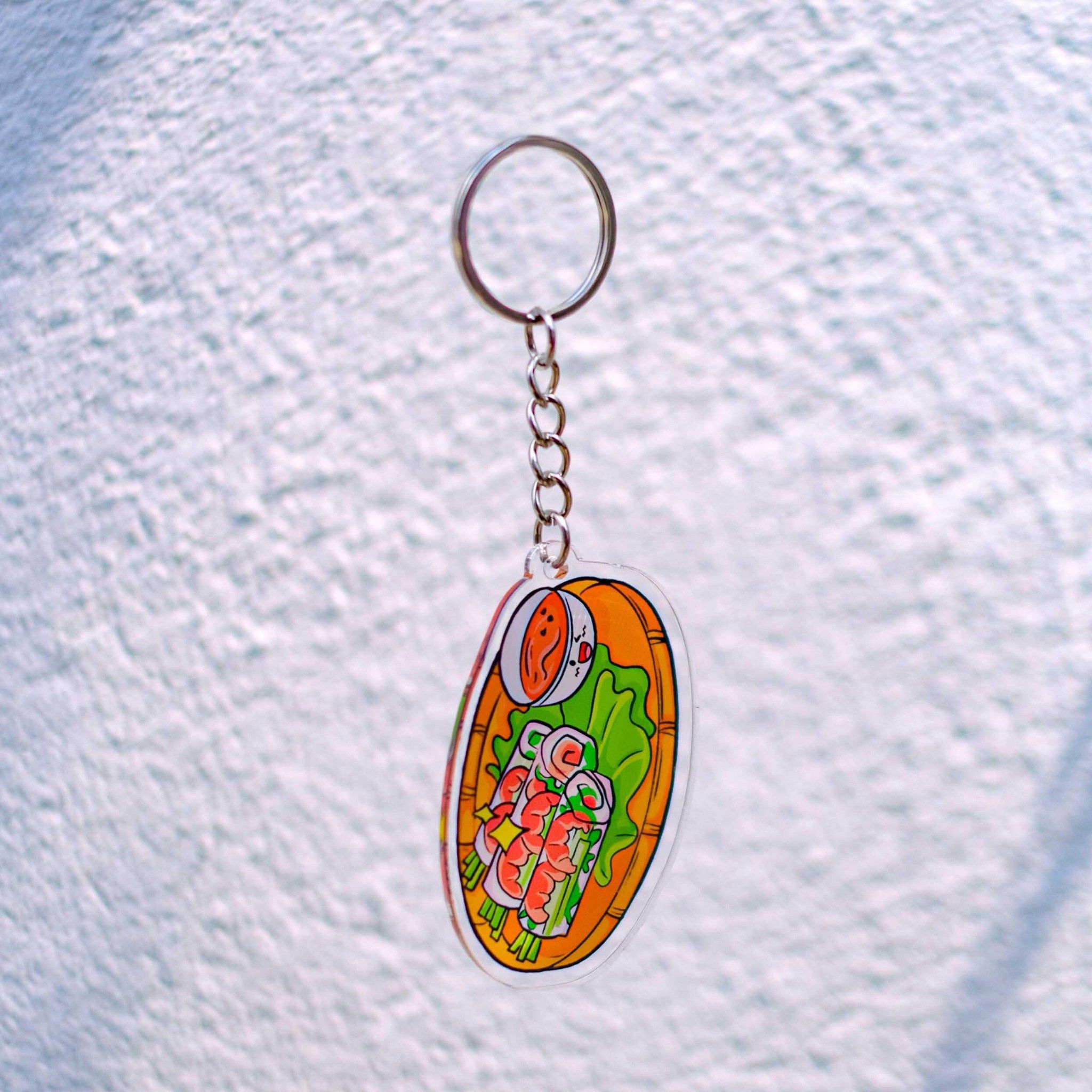KC0021 Gỏi Cuốn - Móc khóa Acrylic