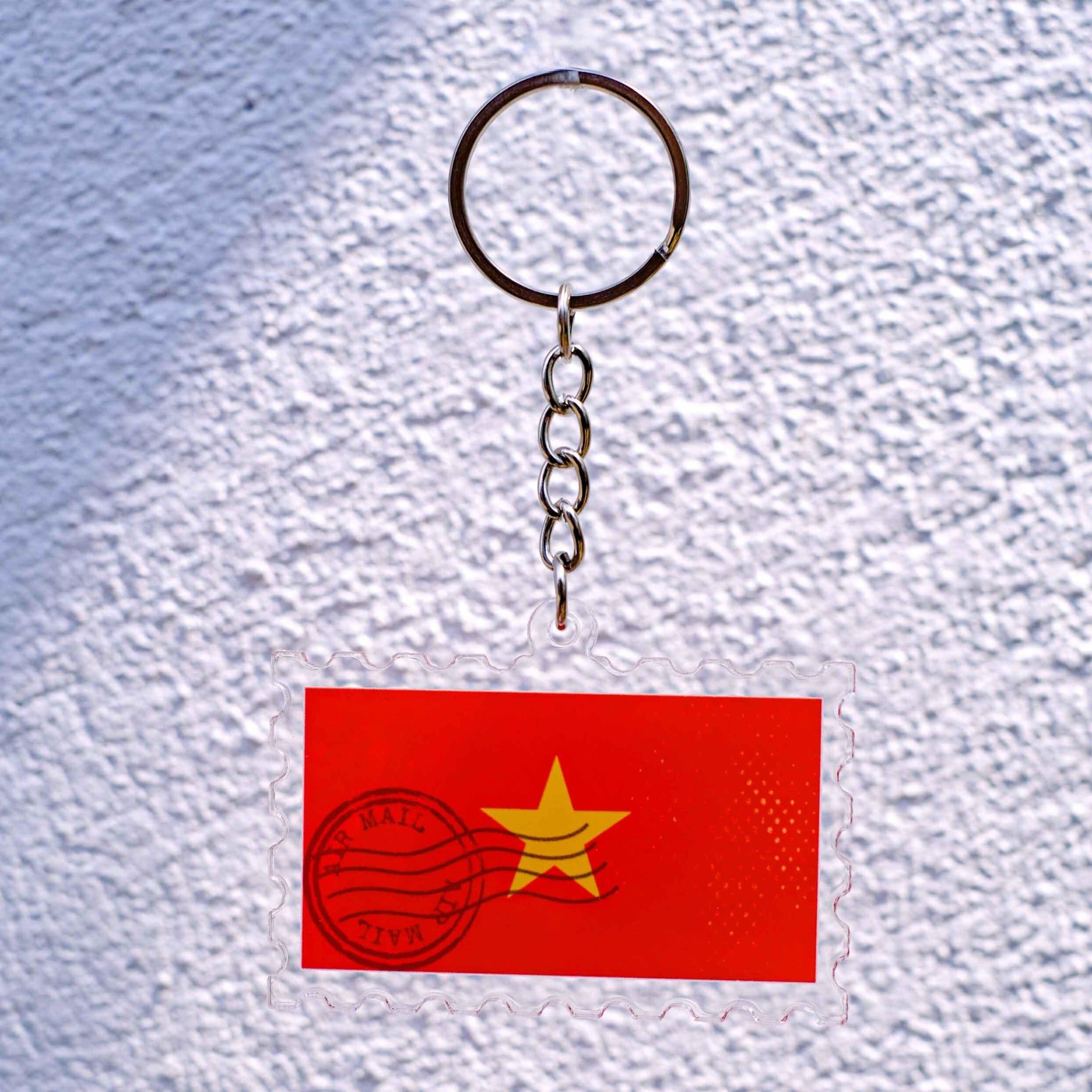 KC0005 Con Tem Lá Cờ Việt Nam - Móc khóa Acrylic