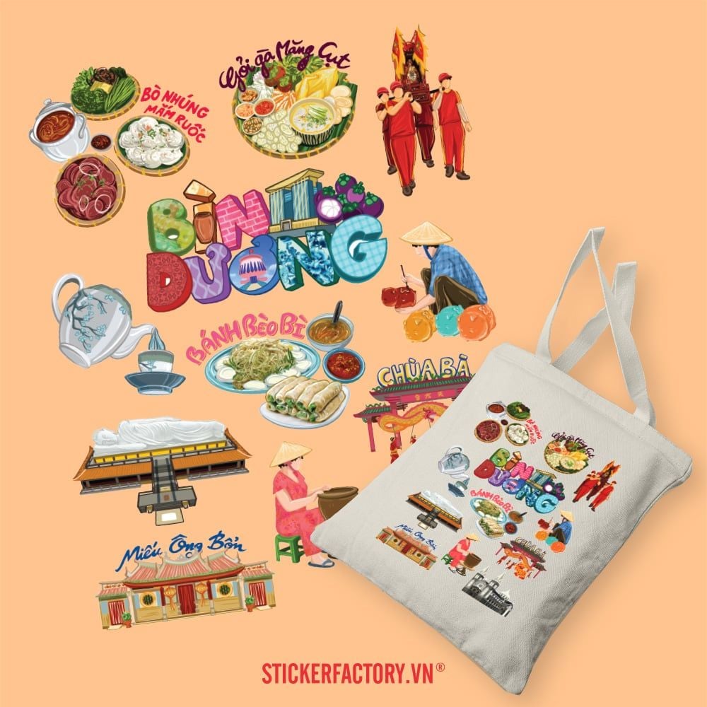 Bình Dương - Túi Tote Canvas Bag