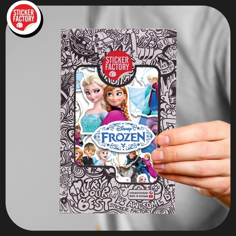 Frozen - Set 30 sticker hình dán