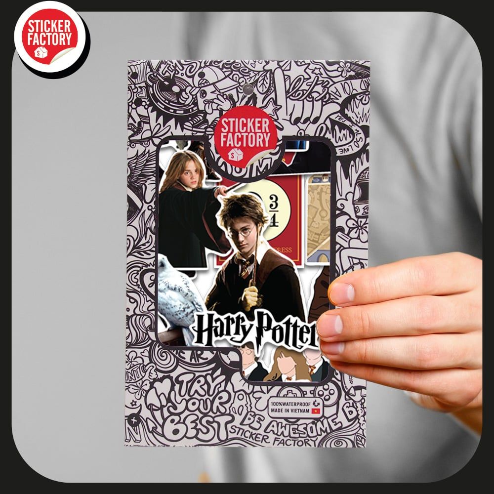 Harry Potter - Set 30 sticker hình dán