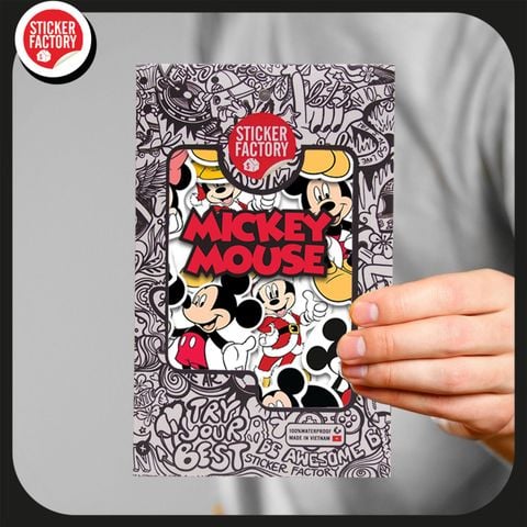  Mickey Mouse - Set 30 sticker hình dán 