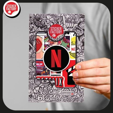  Netflix - Set 30 sticker hình dán 