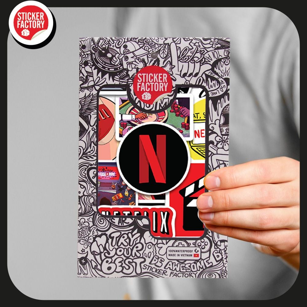 Netflix - Set 30 sticker hình dán