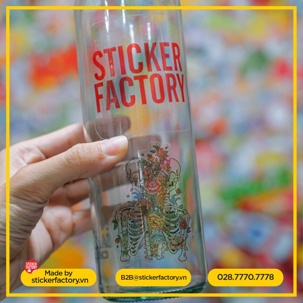 Sticker vinyl trong suốt