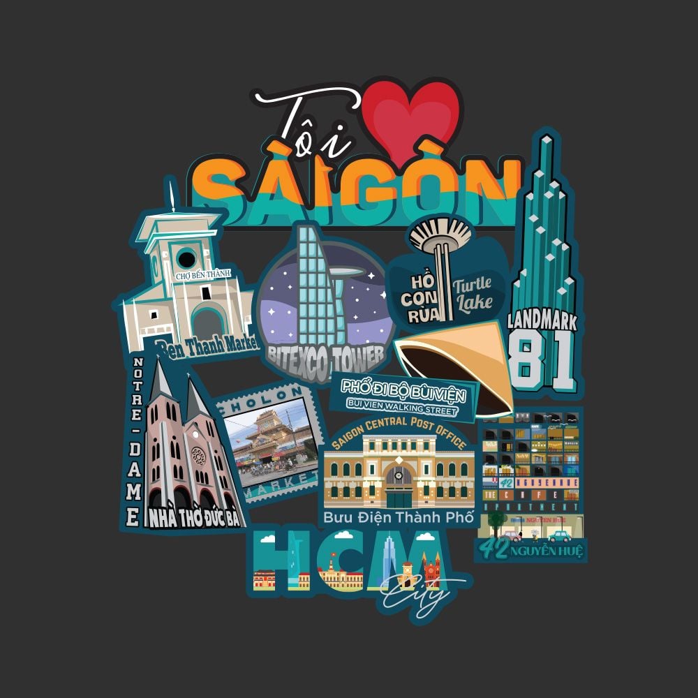 VIETNAM HO CHI MINH CITY T-SHIRT