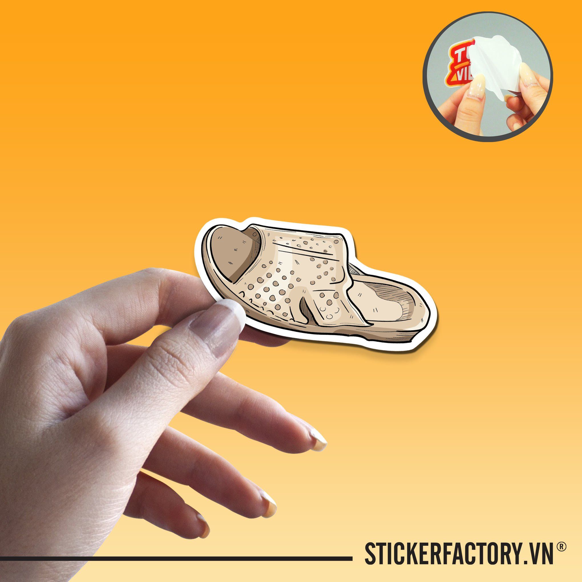 DÉP TỔ ONG 7cm - Sticker Die-cut hình dán cắt rời