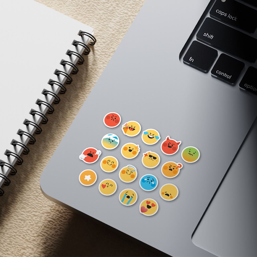 ES31 Cute Emoji -  Enjoy sticker sheet