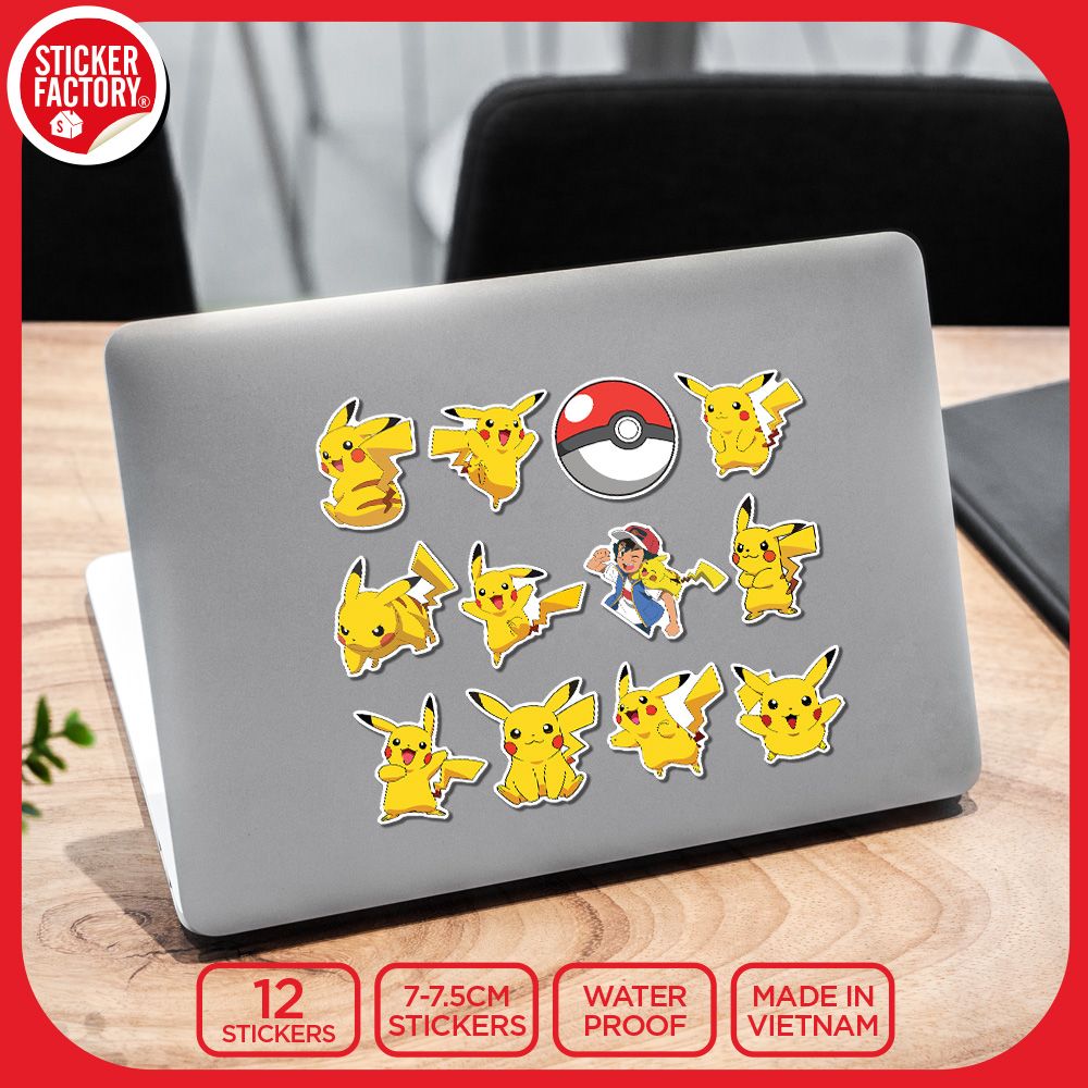 SET12019 POKEMON – Set 12 Die Cut Sticker Pack