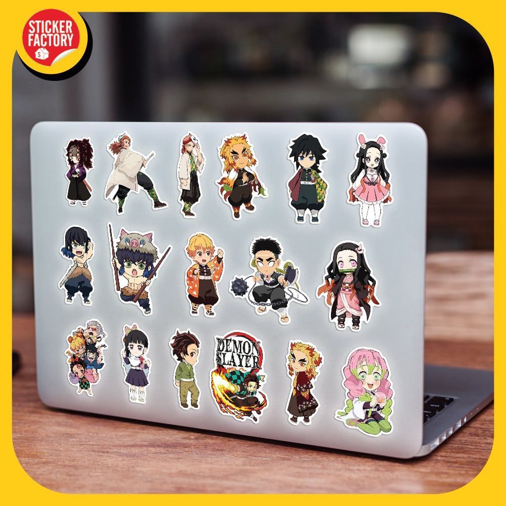 Demon Slayer - Set 100 sticker hình dán