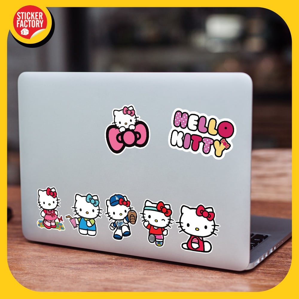 Hello Kitty - Set 100 sticker hình dán