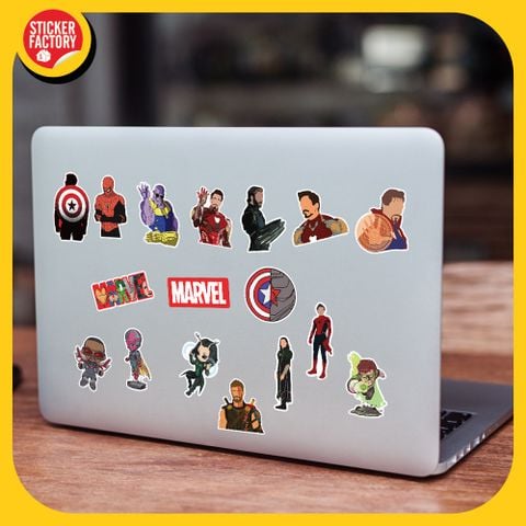  Marvel - Set 100 sticker hình dán 