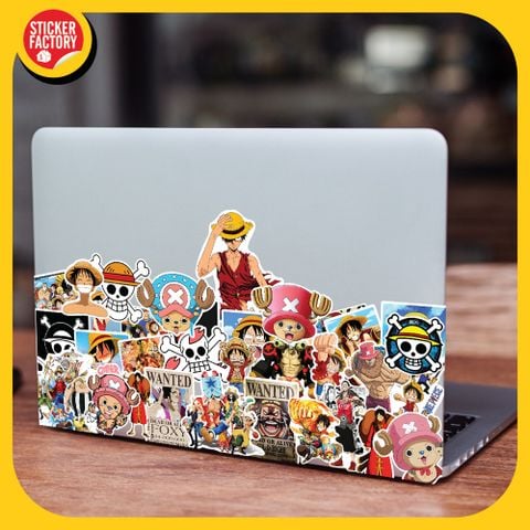  One Piece - Set 100 sticker hình dán 