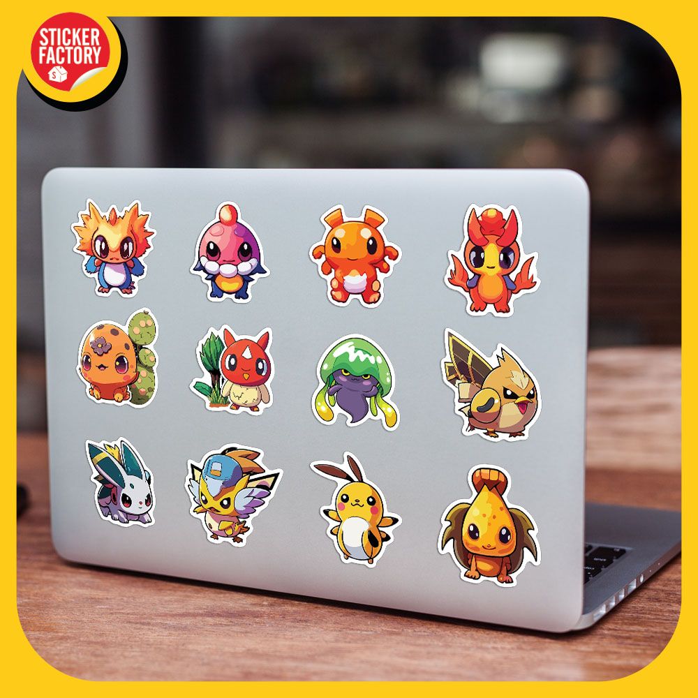 Pikamon Funny Animal - Set 100 sticker