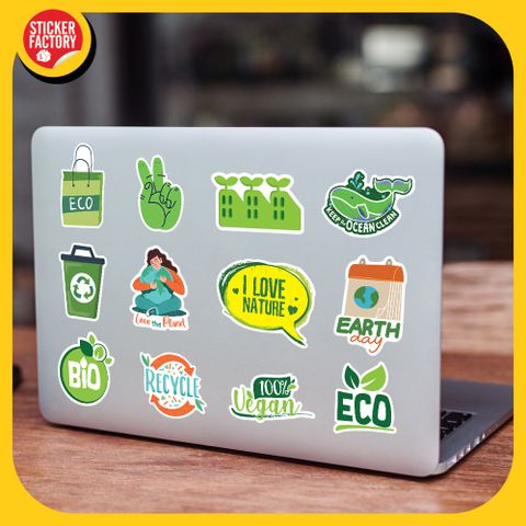 Save our planet - Set 100 sticker hình dán 