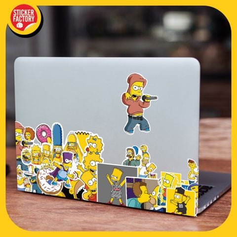  Simpsons - Set 100 sticker hình dán 