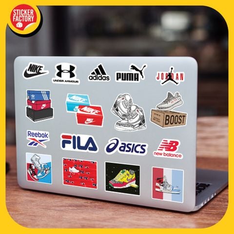  Sneaker - Set 100 sticker hình dán 