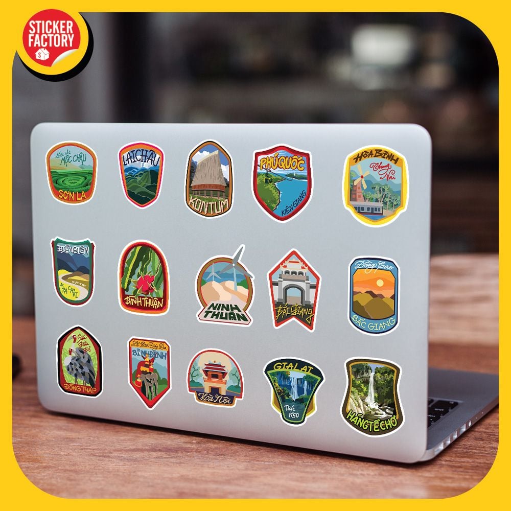 Welcome to Vietnam - Set 100 stickers