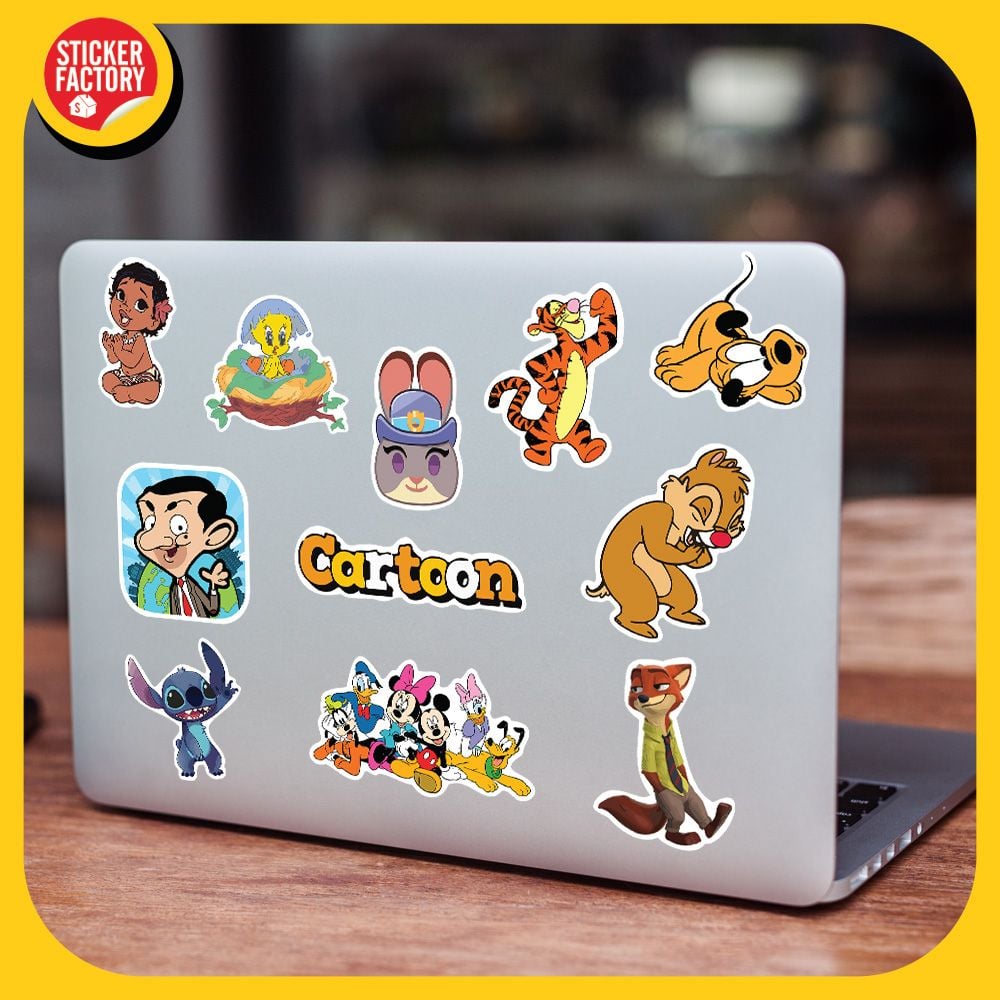 Cartoon - Set 100 sticker hình dán