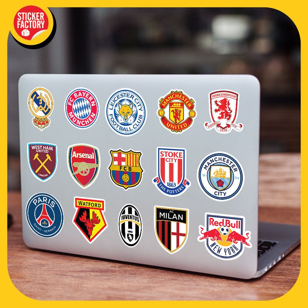 Football - Set 100 sticker hình dán