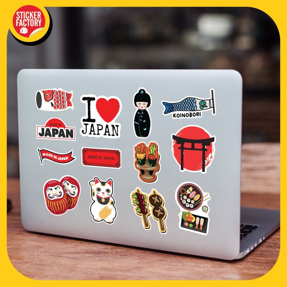Nhật Bản Japan - Set 100 sticker hình dán