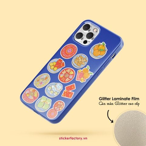  Vol.42 Vietnamese Tet Jam Cake - Little sticker sheet A6 