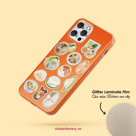  Vol.44  Vietnamese Breakfast - Little sticker sheet A6 