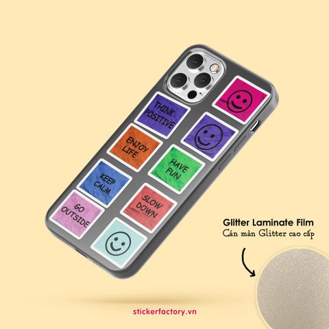  Vol.15 Think positive - Little sticker sheet A6 