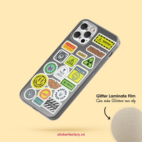  Vol.11 Rave on - Little sticker sheet A6 