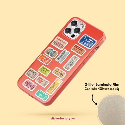  Vol.16 Ticket collection - Little sticker sheet A6 