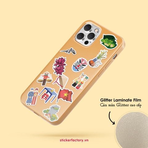  Vol.23 Vietnamese Culture - Little sticker sheet A6 