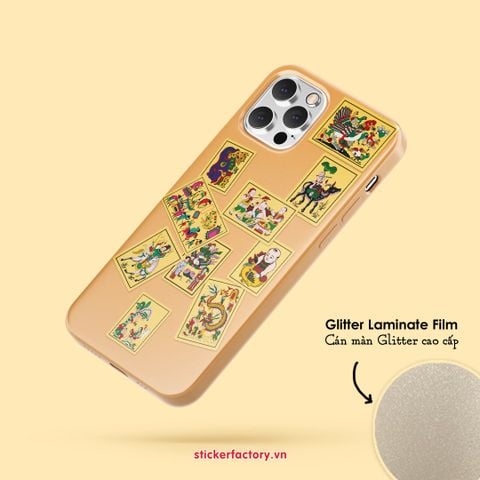  Vol.24 Vietnamese Folk Painting - Little sticker sheet A6 