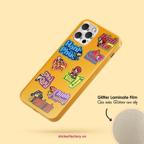  Vol.31 Vietnamese Wishes - Little sticker sheet A6 