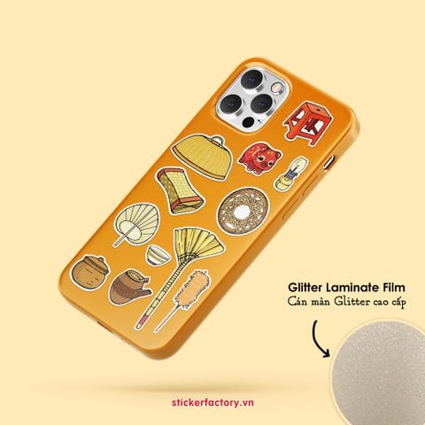  Vol.48 Vietnamese Traditional Daily Items - Little sticker sheet A6 