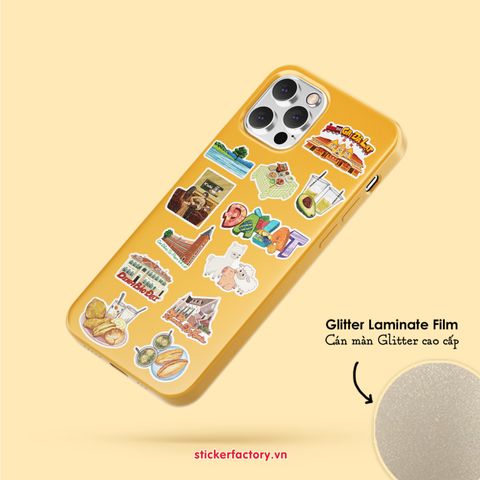  Vol.53 Da Lat - Little sticker sheet A6 