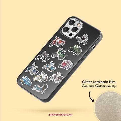  Vol.54 Vietnamese Vintage Vehicles - Little sticker sheet A6 