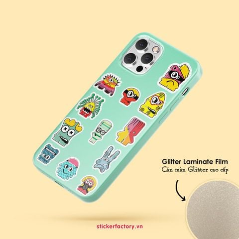  Vol.6 Monsters - Little sticker sheet A6 