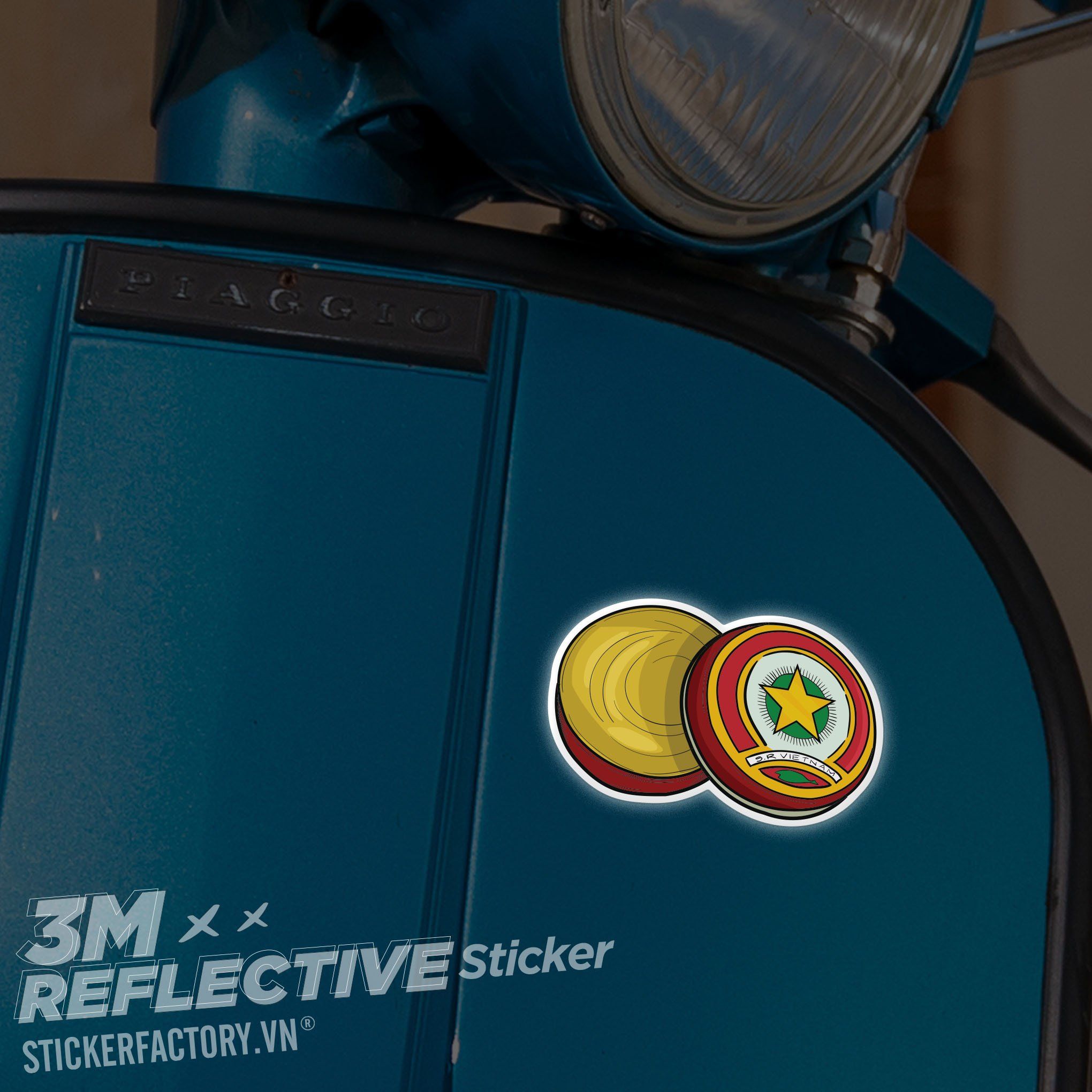 CAO SAO VANG 3M - Reflective Sticker Die-cut