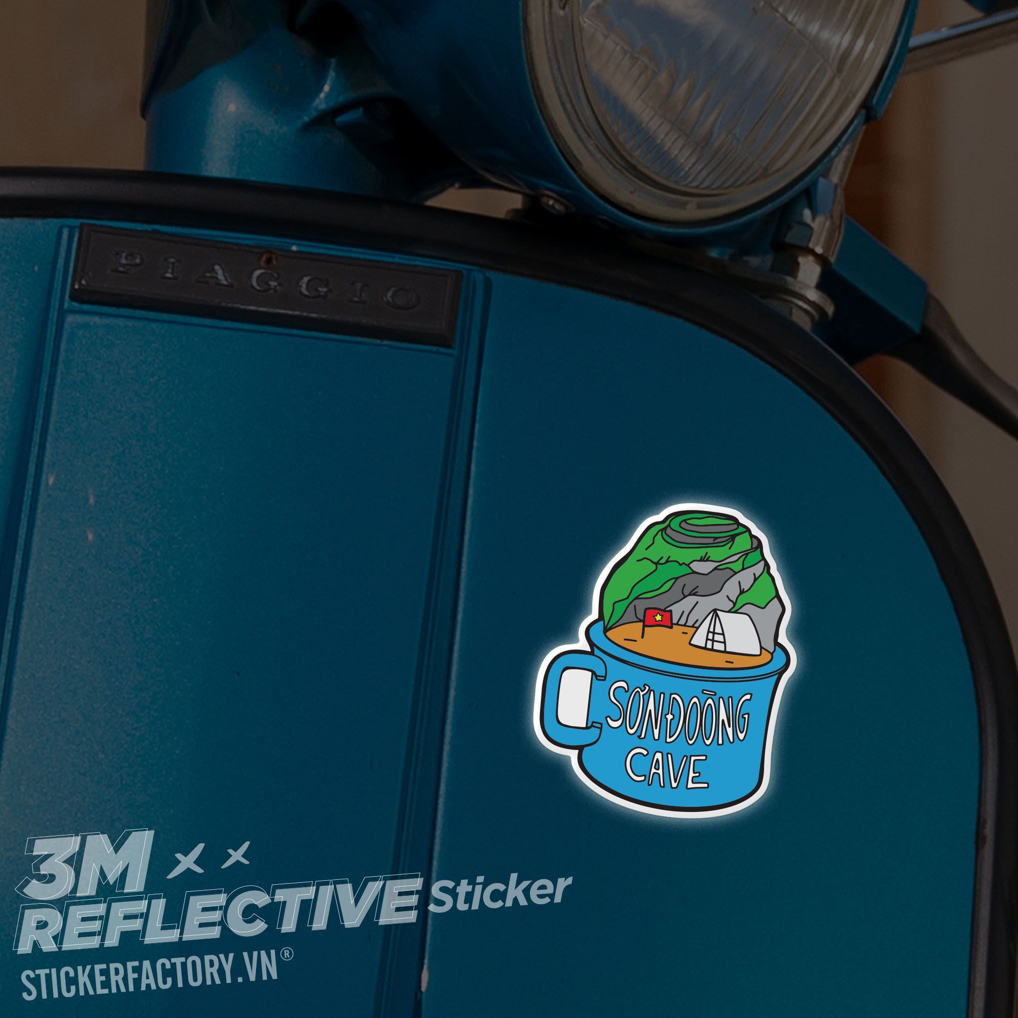 SON DOONG CAVE 3M - Reflective Sticker Die-cut